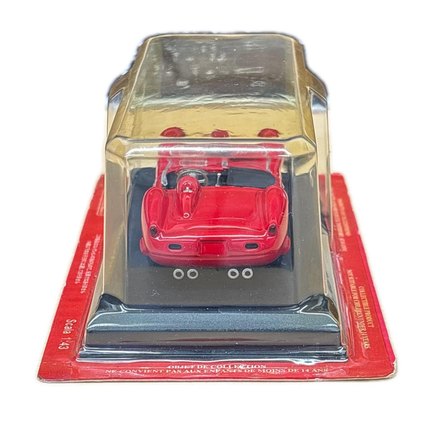 おもちゃ・玩具 1/43 Ferrari 250 TESTA ROSSA(レッド) -フェラーリ 250 テスタロッサ- 「フェラーリコレクション」 第6号付録 Ferrari 250 TESTA ROSSA 1/43スケール 6【加古川物流】