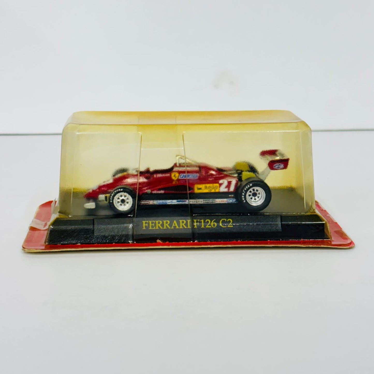 おもちゃ・玩具 1/43 FERRARI F126 C2 -フェラーリ F126 C2- #27 (レッド) 「フェラーリコレクション」 第12号付録 FERRARI F126 C2 1/43スケール 12【加古川物流】