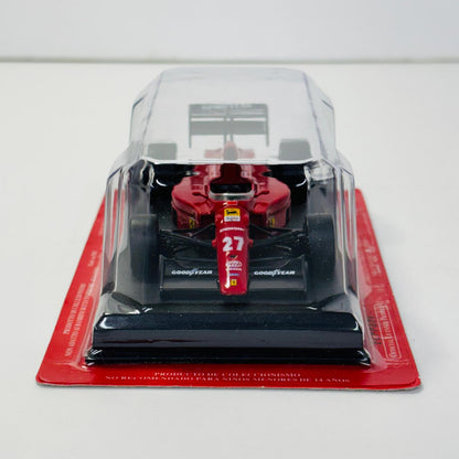 おもちゃ・玩具 1/43 FERRARI F1-89 1989 FIAT #27(レッド) 「公式フェラーリF1コレクション」 第19号付録 FERRARI F1-89 1989 #27 1/43スケール 19【加古川物流】