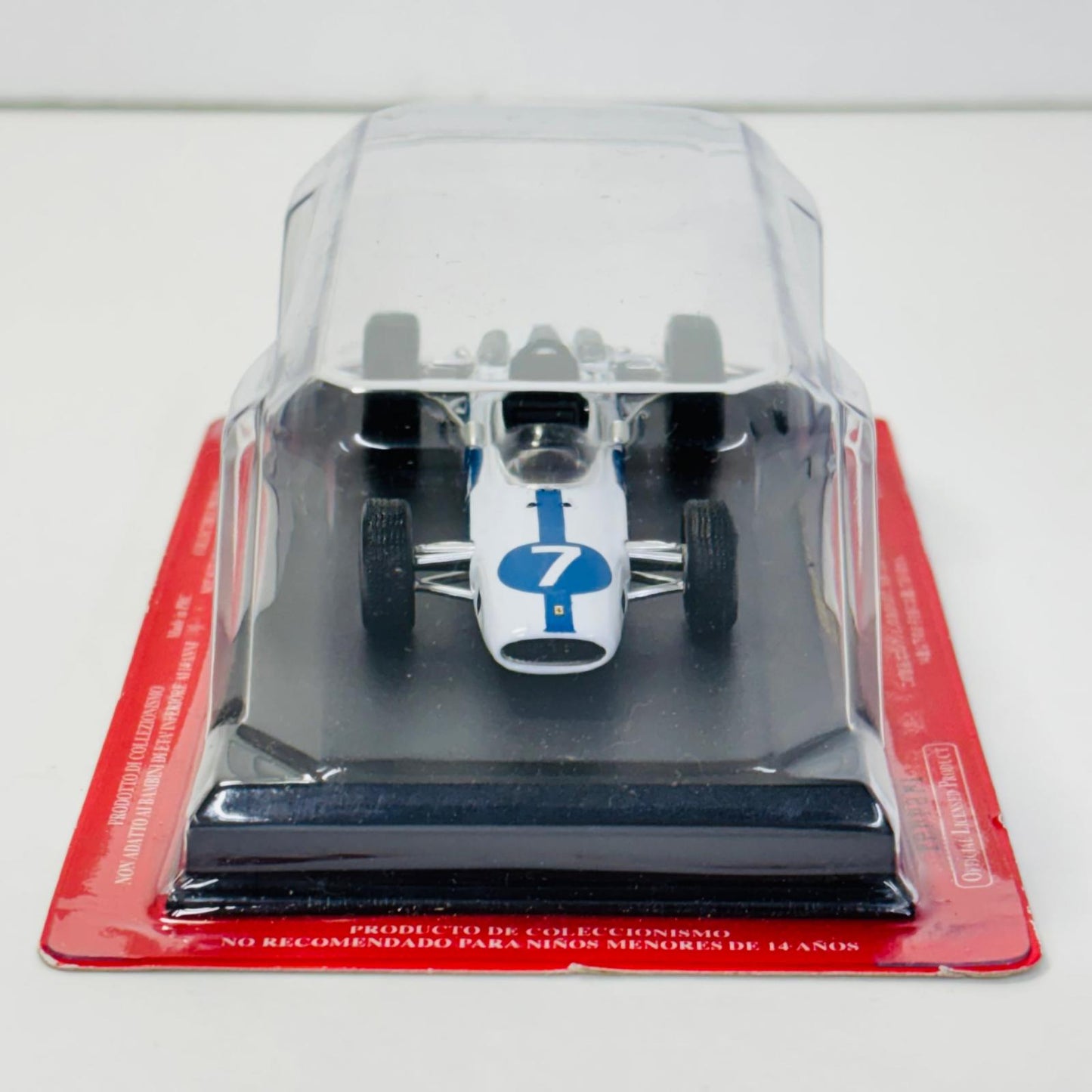 おもちゃ・玩具 [単品] 1/43 FERRARI 158 F1 1964(ブルー×ホワイト) 「公式フェラーリF1コレクション 23」 同梱品 FERRARI 158 F1 1964 1/43スケール 23【加古川物流】