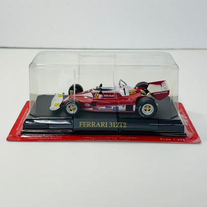 おもちゃ・玩具 1/43 Ferrari 312T2 #1(レッド×シルバー) 「フェラーリコレクション」 第27号付録 Ferrari 312T2 #1 1/43スケール 27【加古川物流】
