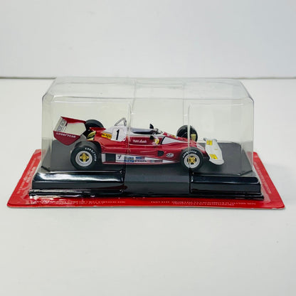 おもちゃ・玩具 1/43 Ferrari 312T2 #1(レッド×シルバー) 「フェラーリコレクション」 第27号付録 Ferrari 312T2 #1 1/43スケール 27【加古川物流】