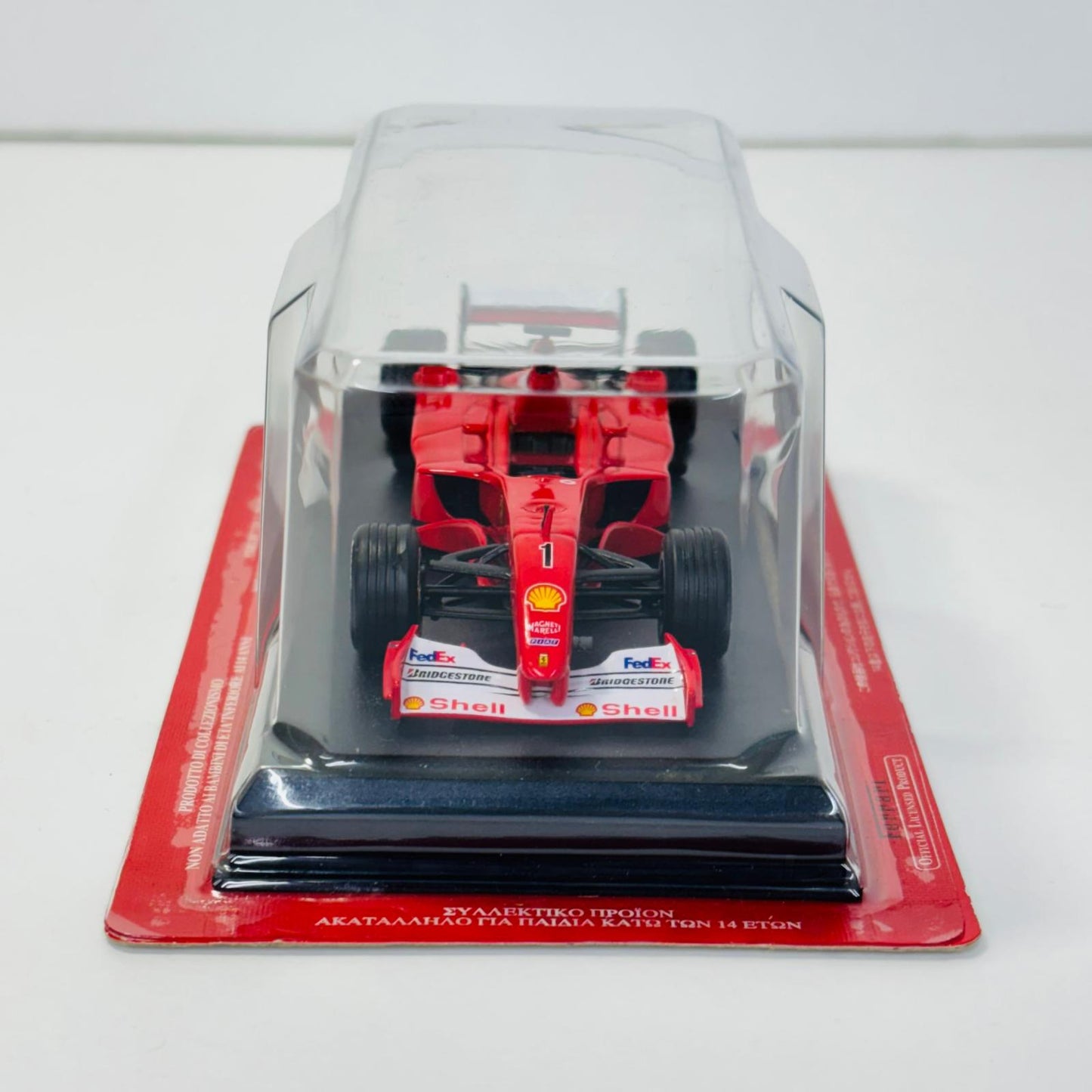 おもちゃ・玩具 1/43 Ferrari F2001(レッド) 「フェラーリコレクション」 第37号付録 Ferrari F2001 1/43スケール 37【加古川物流】