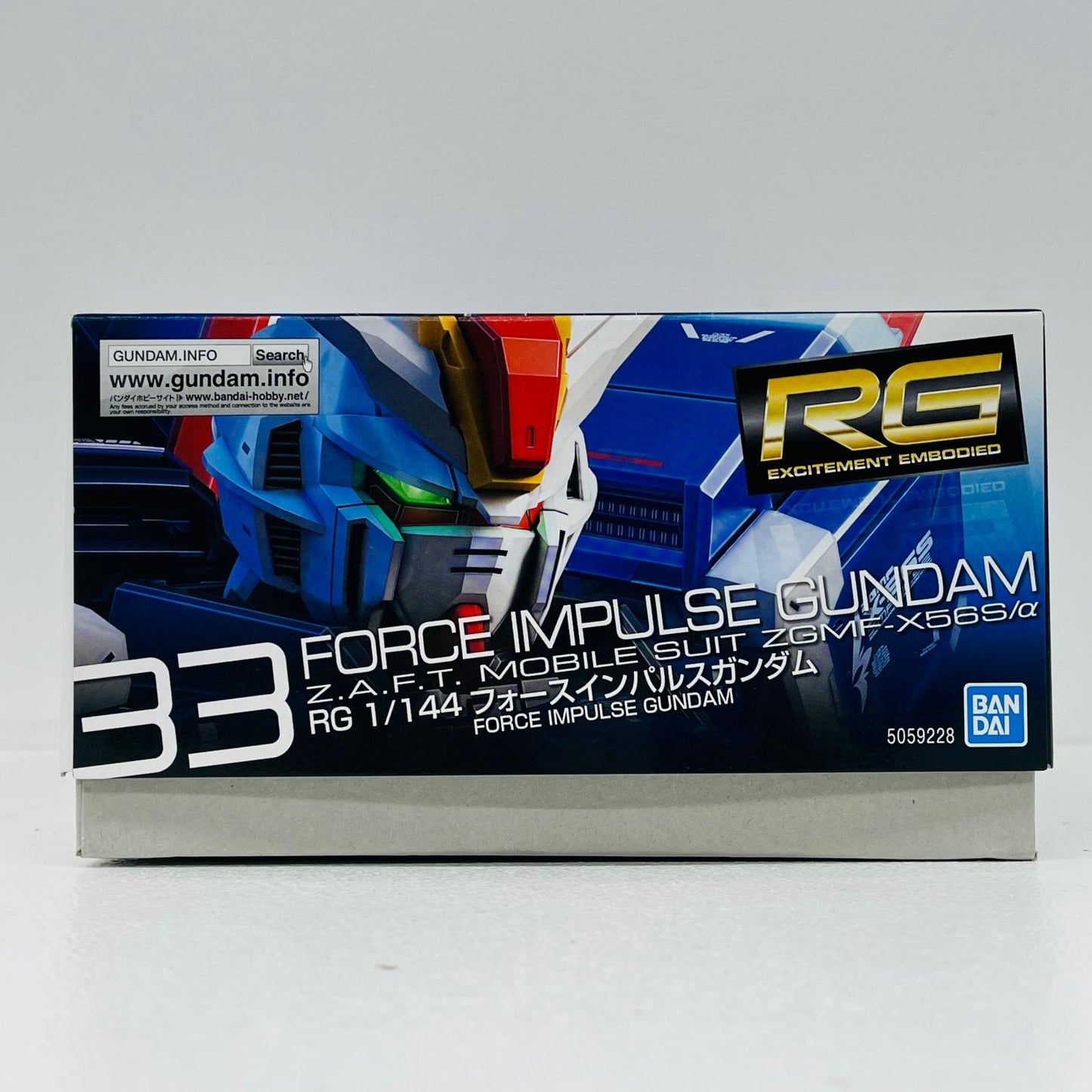 プラモデル 1/144RGZGMF-X56S/αフォースインパルスガンダム「機動戦士ガンダムSEEDDESTINY」[5059228] RGZGMF-X56S/αフォースインパルスガンダム RG 5059228【加古川物流】