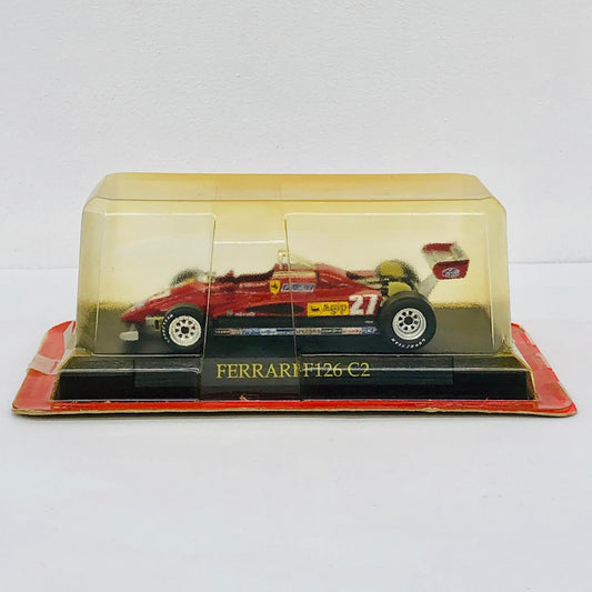 おもちゃ・玩具 1/43 FERRARI F126 C2 -フェラーリ F126 C2- #27 (レッド) 「フェラーリコレクション」 第12号付録 FERRARI F126 C2 -フェラーリ F126 C2- #27 1/43スケール【加古川物流】