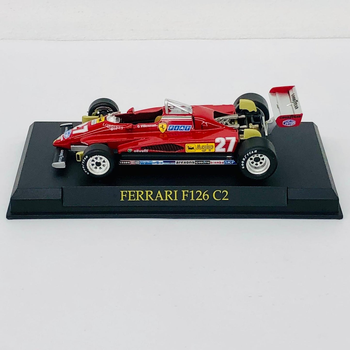 おもちゃ・玩具 1/43 FERRARI F126 C2 -フェラーリ F126 C2- #27 (レッド) 「フェラーリコレクション」 第12号付録 FERRARI F126 C2 -フェラーリ F126 C2- #27 1/43スケール【加古川物流】