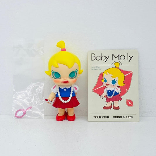 フィギュア Being a Lady 「POPMART Baby Molly When I was Three!シリーズ」 Being a Lady【フィギュア】【加古川物流】