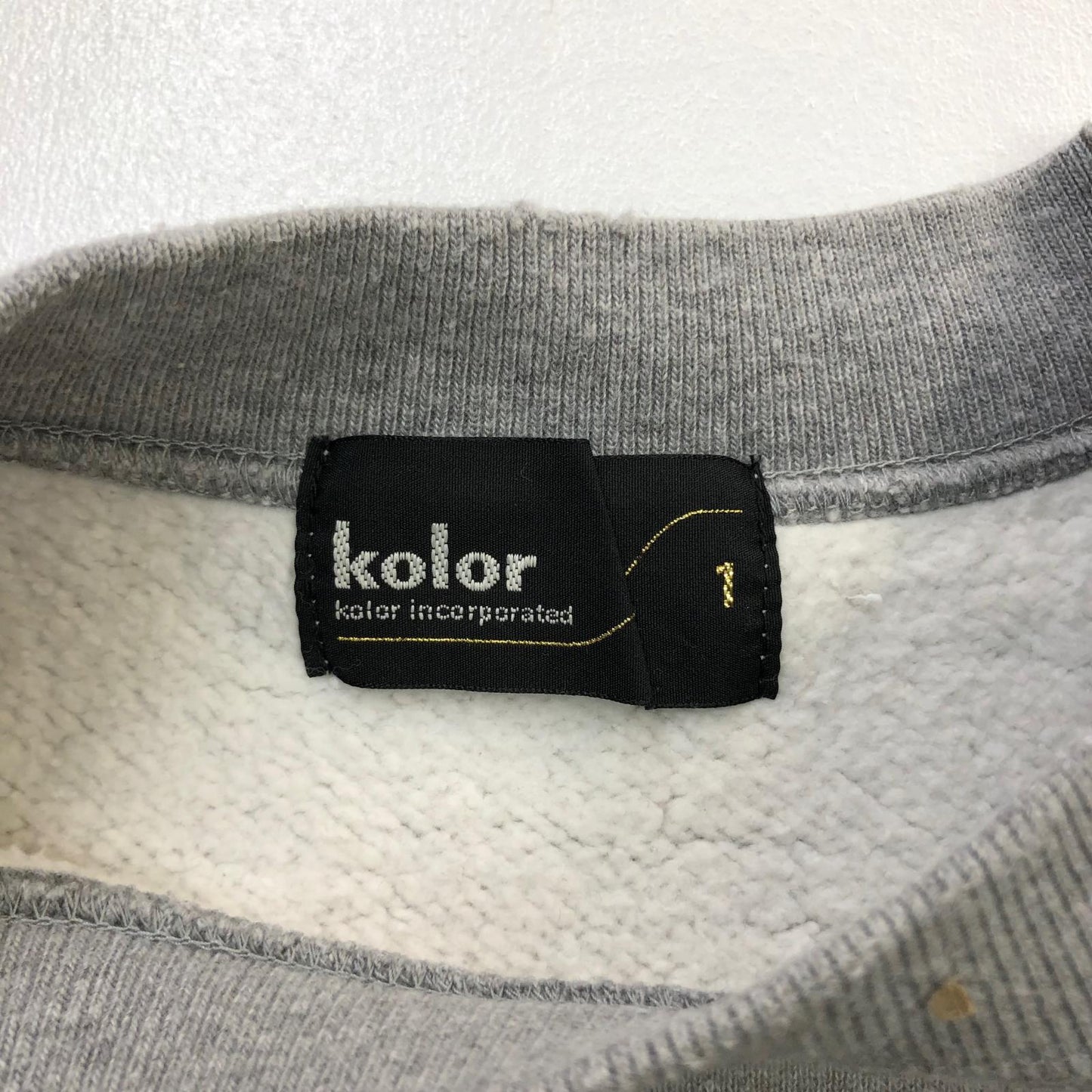 kolor | カラー スウェット 22AW グレー サイズ：1【瀬戸大橋店】