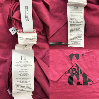 C.P.Company | シーピーカンパニー 半袖Ｔシャツ レッド サイズ：XL【瀬戸大橋店】