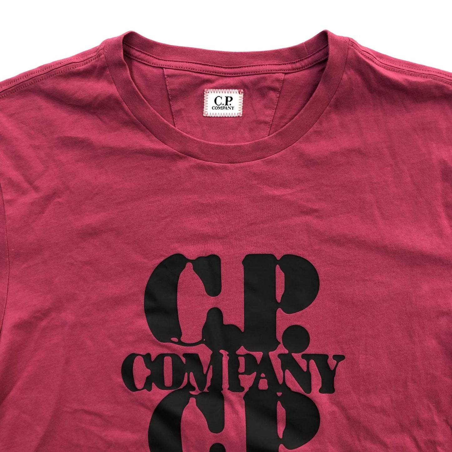 C.P.Company | シーピーカンパニー 半袖Ｔシャツ レッド サイズ：XL【瀬戸大橋店】