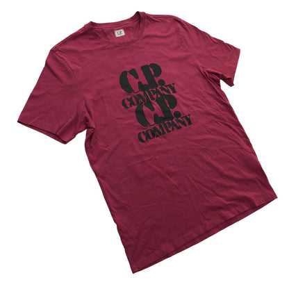 C.P.Company | シーピーカンパニー 半袖Ｔシャツ レッド サイズ：XL【瀬戸大橋店】