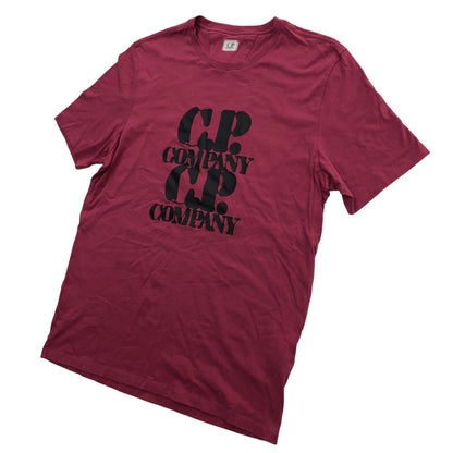C.P.Company | シーピーカンパニー 半袖Ｔシャツ レッド サイズ：XL【瀬戸大橋店】