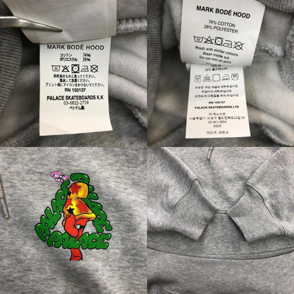 PALACE SKATEBOARDS | パレススケートボード Palace Mark Bod? Hood 'Grey Marl' パーカー グレー サイズ：M【瀬戸大橋店】