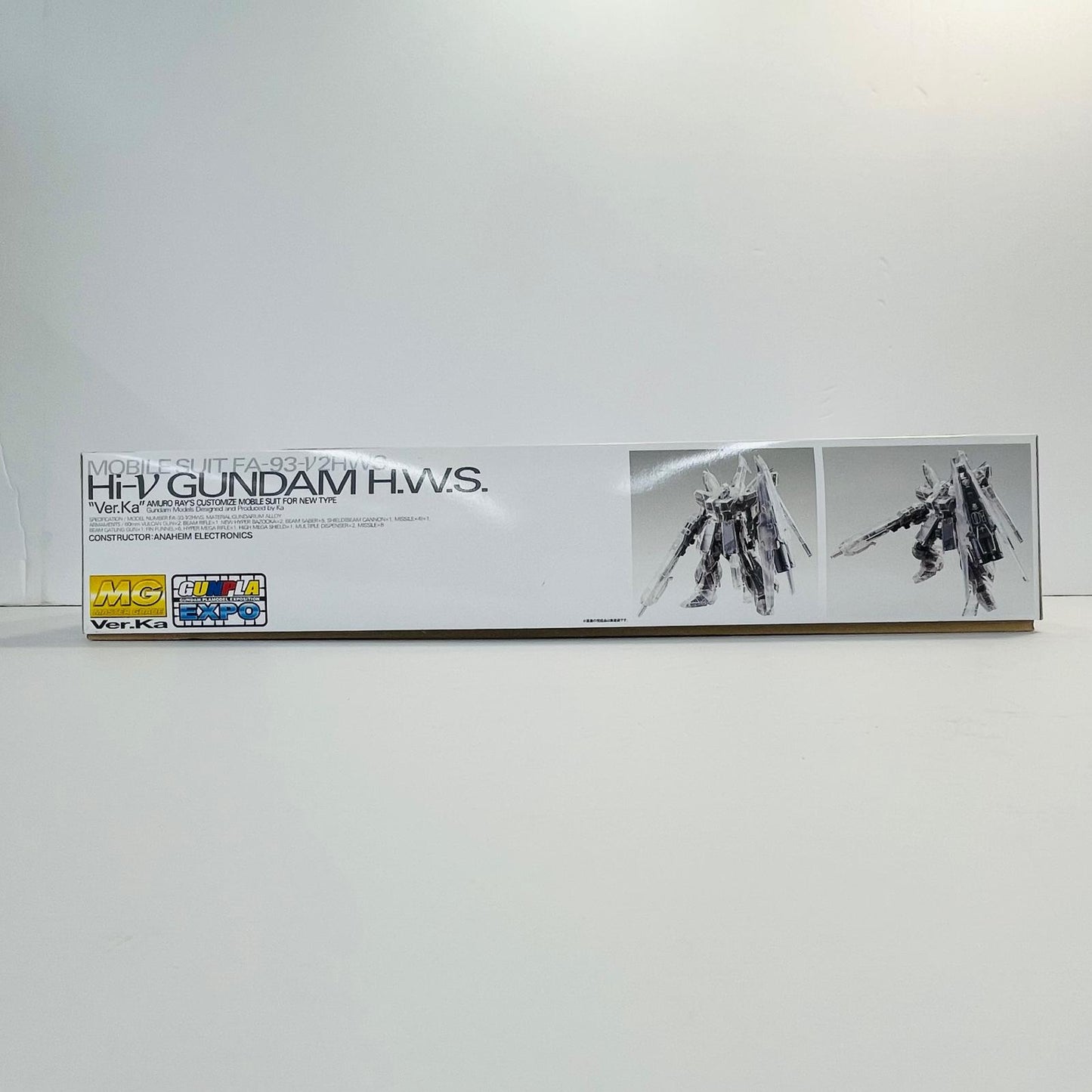 プラモデル 1/100MGFA-93-ν2HWSHi-νガンダムH.W.S.Ver.Kaメカニカルクリア「機動戦士ガンダム逆襲のシャアベルトーチカ・チルドレン」ガンプラEXPOワールドツアージャパン2015限定[0201889] FA-93-ν2HWSHi-νガンダムH.W.S.Ver.Kaメカニカル MG ガンプラEXPOワールドツアージャパン2015限定 201889【加古川物流】