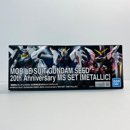 プラモデル 機動戦士ガンダムSEED20周年記念MSセット[メタリック](3体セット)「機動戦士ガンダムSEED」イベント限定[5063419] 機動戦士ガンダムSEED20周年記念MSセット イベント限定 5063419【加古川物流】