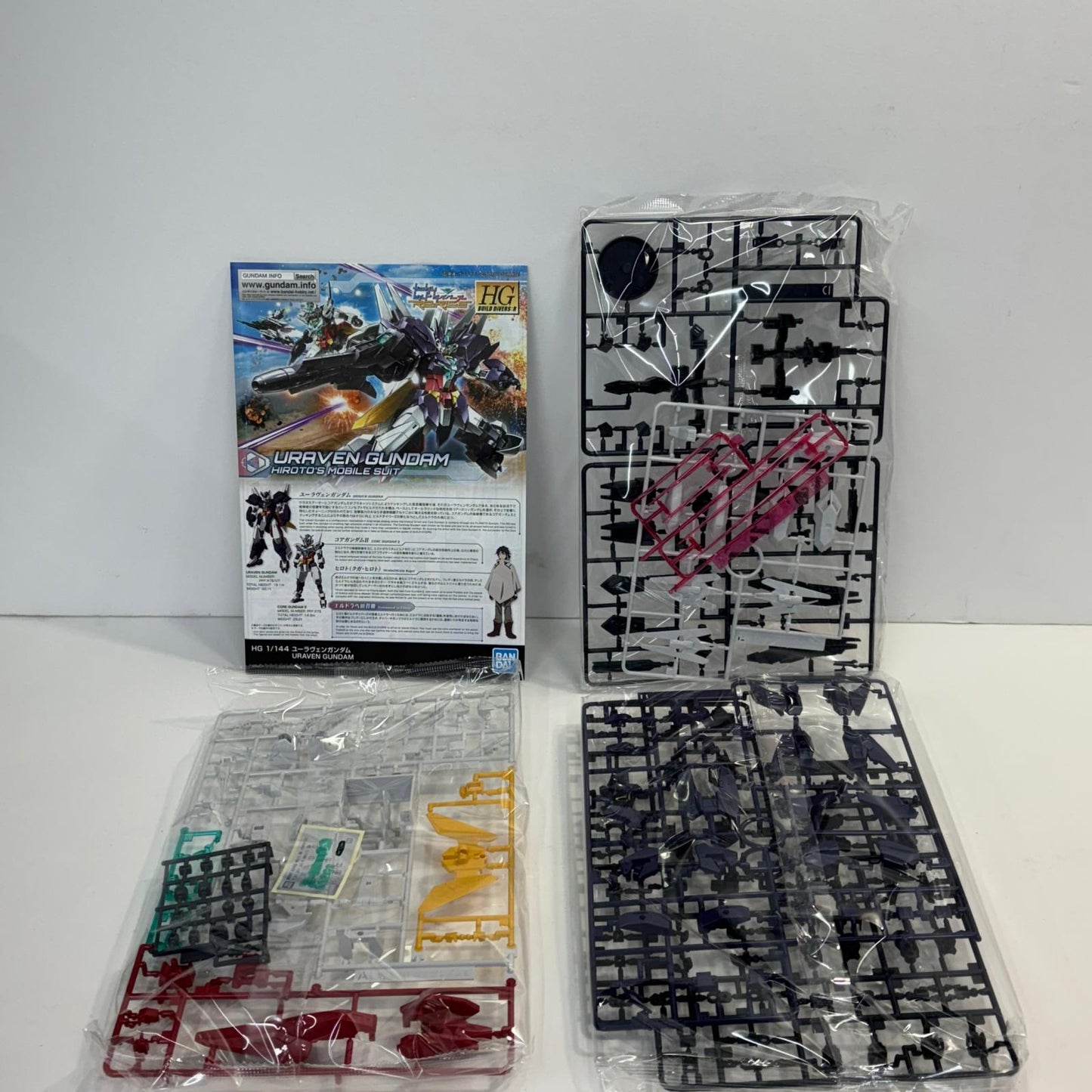 プラモデル 1/144HGBD：Rユーラヴェンガンダム「ガンダムビルドダイバーズRe：RISE」[5059223] :Rユーラヴェンガンダム HG 5059223【加古川物流】