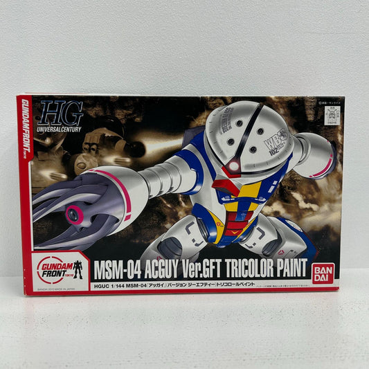 プラモデル 1/144HGUCMSM-04アッガイVer.GFTトリコロールペイント「機動戦士ガンダム｣ガンダムフロント東京限定[0183116] MSM-04アッガイVer.GFTトリコロールペイン HG ''1/144 183116【イオン広店】