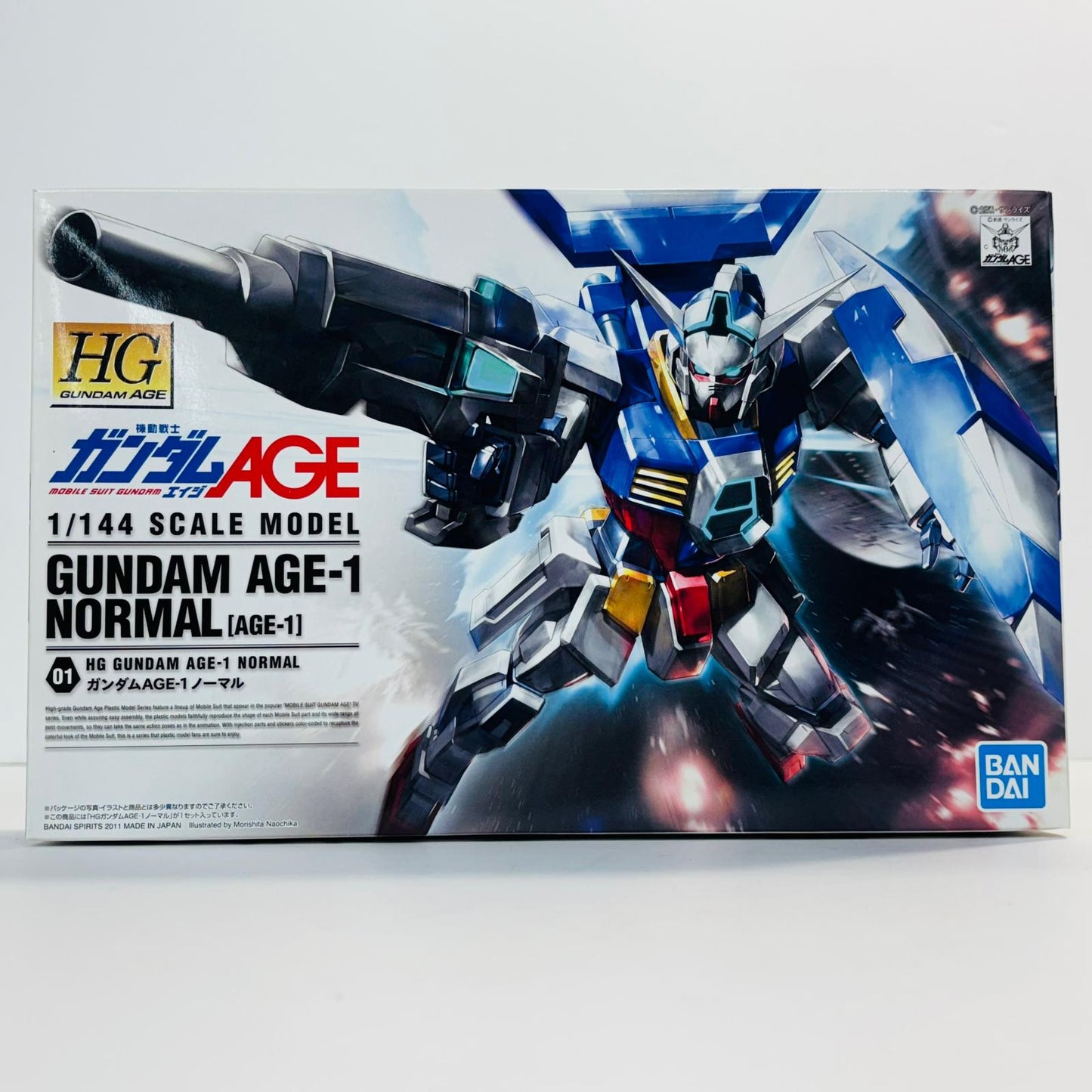 プラモデル 1/144HGAGE-1ガンダムAGE-1ノーマル「機動戦士ガンダムAGE」 AGE-1ガンダムAGE-1ノーマル HG【加古川物流】
