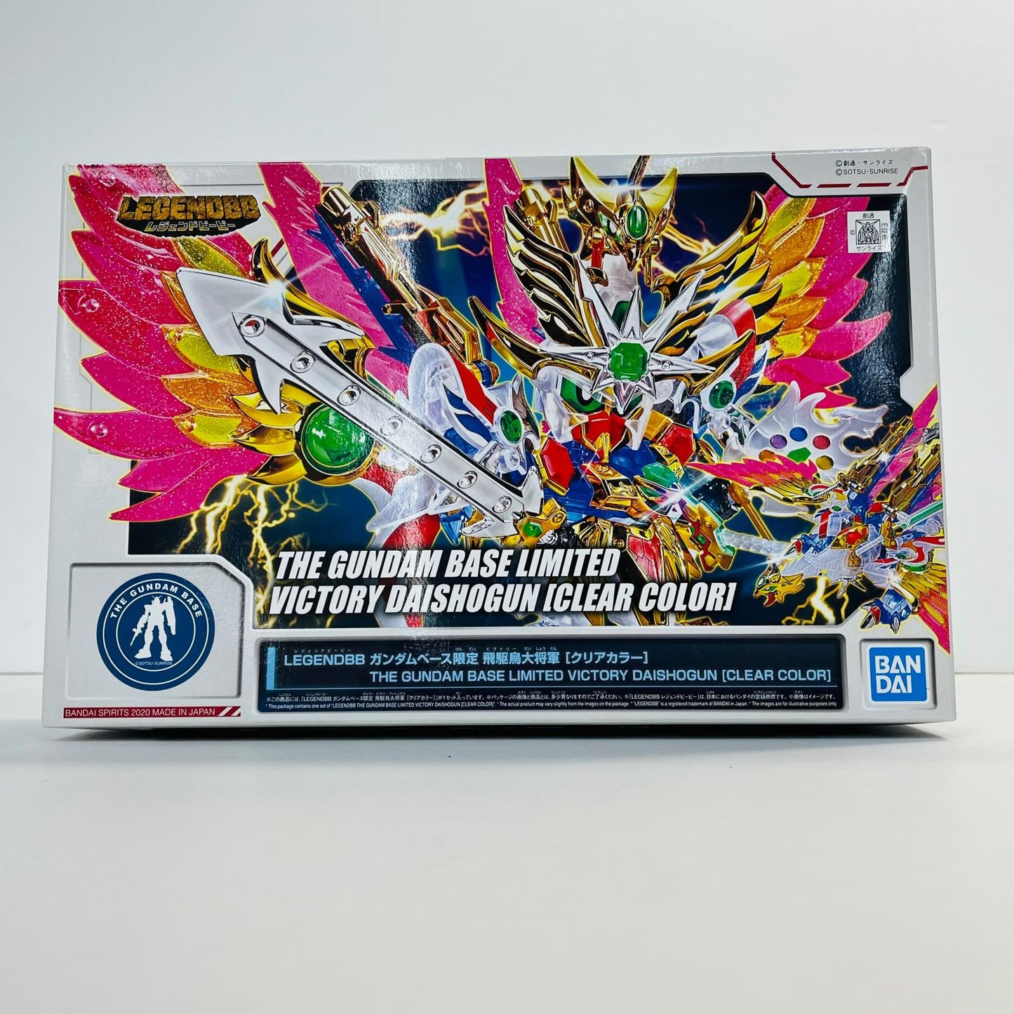 プラモデル BB戦士LEGENDBB飛駆鳥大将軍(クリアカラー)「新SD戦国伝七人の超将軍編」ガンダムベース限定[5059126] BB戦士LEGENDBB飛駆鳥大将軍(クリアカラー) BB戦士 ガンダムベース限定 5059126【加古川物流】