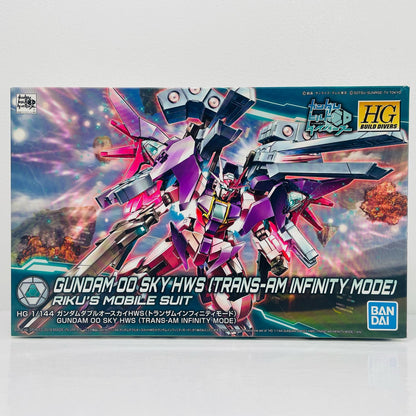 プラモデル 1/144HGBDGN-0000DVR/SガンダムダブルオースカイHWS(トランザムインフィニティモード)「ガンダムビルドダイバーズ」 GN-0000DVR/SガンダムダブルオースカイHW HG【加古川物流】