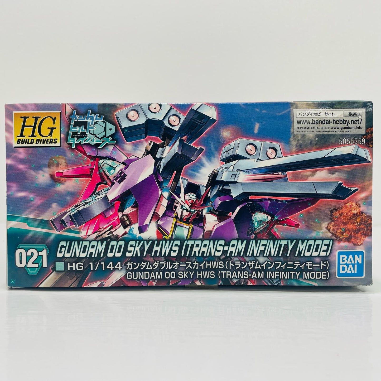 プラモデル 1/144HGBDGN-0000DVR/SガンダムダブルオースカイHWS(トランザムインフィニティモード)「ガンダムビルドダイバーズ」 GN-0000DVR/SガンダムダブルオースカイHW HG【加古川物流】