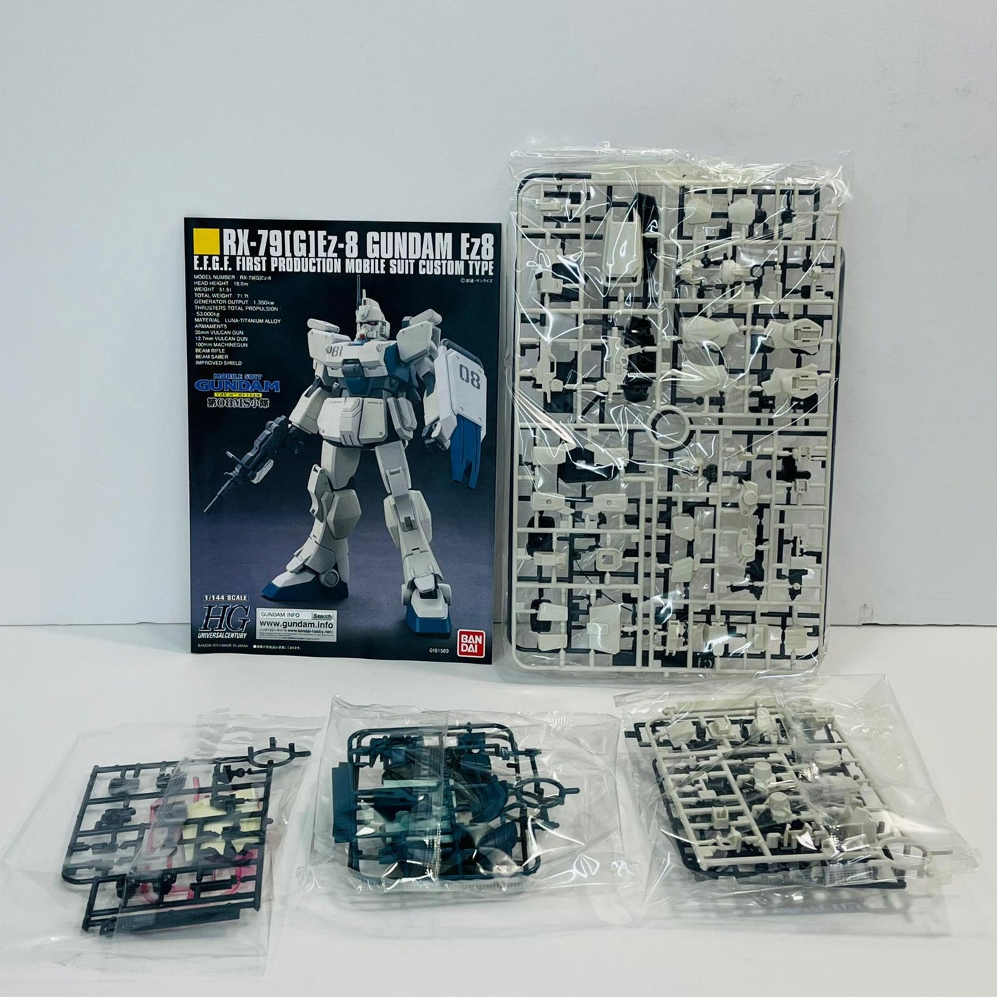 プラモデル 1/144HGUCRX-79[G]Ez-8ガンダムEz8「機動戦士ガンダム第08MS小隊」 RX-79 [G] Ez-8ガンダム Ez8 HG【加古川物流】