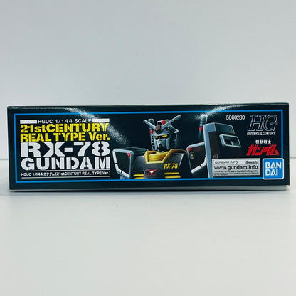 プラモデル 1/144HGUCRX-78-2ガンダム21stCENTURYREALTYPEVer.「機動戦士ガンダムMSV」[5060280] RX-78-2ガンダム21stCENTURYREALTYPEVer. HG 5060280【加古川物流】