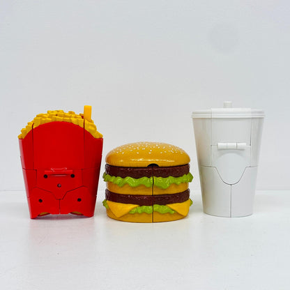 フィギュア ビッグマック初号機＆マックフライポテト弐号機＆マックシェイク零号機「マクドナルド×エヴァンゲリオン」バリューセットフィギュア ビッグマック初号機＆マックフライポテト弐号機＆マックシェイク零号機【フィギュア】【加古川物流】