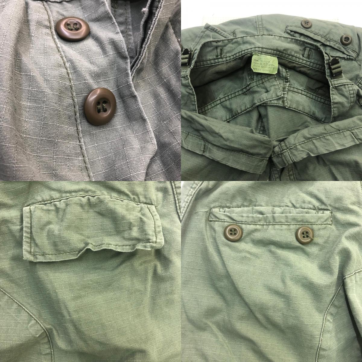 ジャングルファティーグ リップストップ パンツ U.S.ARMY オリーブ【瀬戸大橋店】