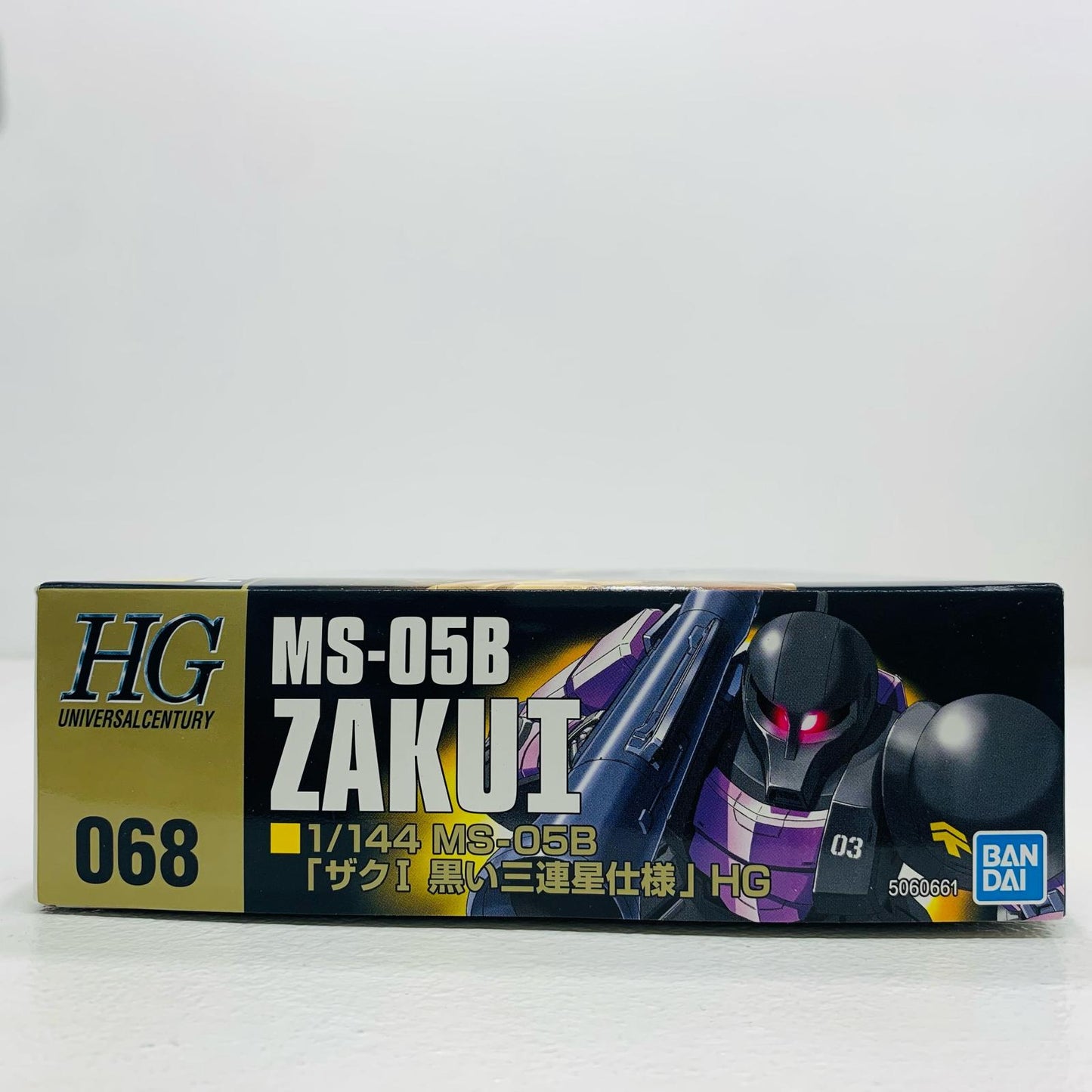 プラモデル 1/144HGUCMS-05BザクI黒い三連星仕様「機動戦士ガンダム」[5060661] MS-05BザクI黒い三連星仕様 HG 5060661【加古川物流】