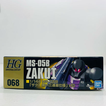 プラモデル 1/144HGUCMS-05BザクI黒い三連星仕様「機動戦士ガンダム」[5060661] MS-05BザクI黒い三連星仕様 HG 5060661【加古川物流】