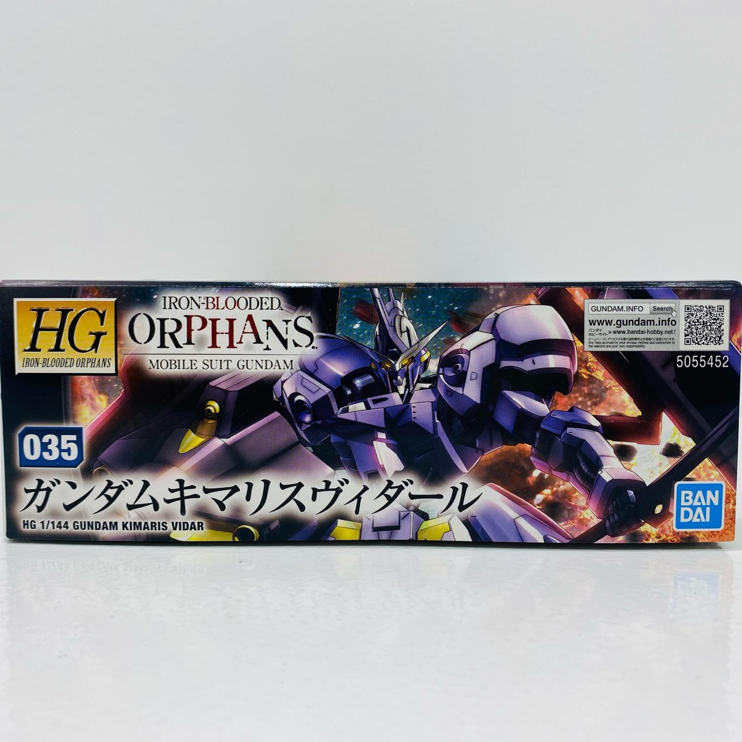 プラモデル 1/144HGASW-G-66ガンダムキマリスヴィダール「機動戦士ガンダム鉄血のオルフェンズ」シリーズNo.035[5055452] ASW-G-66ガンダムキマリスヴィダール HG 5055452【加古川物流】