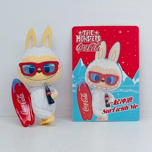 フィギュア Surf with Me 「POPMART THE MONSTERS コカ・コーラ シリーズ」 Surf with Me THE MONSTERS コカ・コーラ【フィギュア】【加古川物流】
