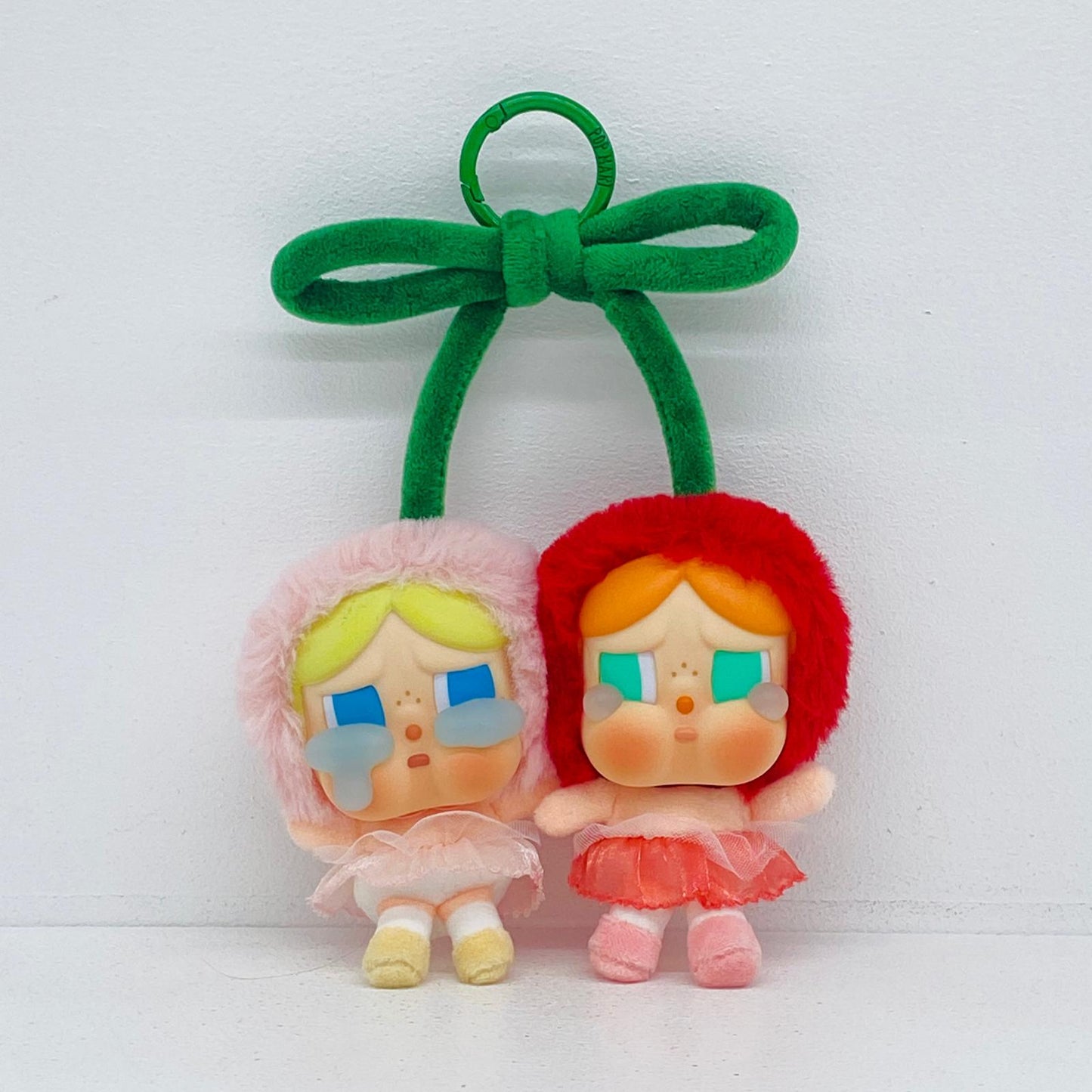 ぬいぐるみ CRYBABY Crying For Love ぬいぐるみペンダント Love You POPMART Love You Cherry Much CRYBABY Crying For Love ぬいぐるみペンダント【加古川物流】