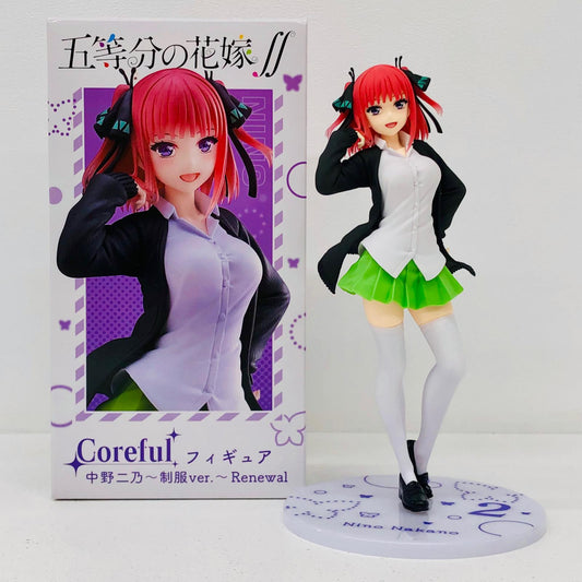 フィギュア 中野二乃「五等分の花嫁∬」Corefulフィギュア中野二乃～制服ver.～Renewal 中野二乃 Coreful 451465800【フィギュア】【加古川物流】