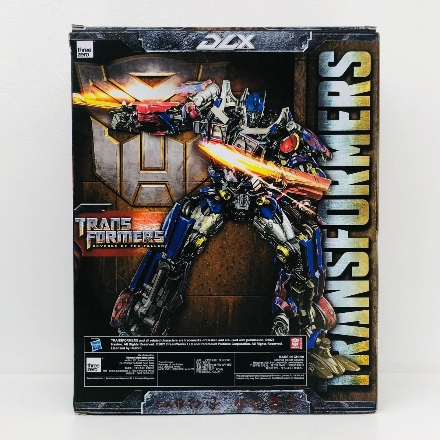 フィギュア DLX OptimusPrime DLX オプティマスプライム「トランスフォーマー/リベンジ」 threezero オプティマスプライム DLX【フィギュア】【加古川物流】