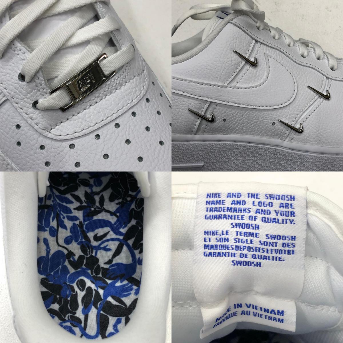 NIKE | ナイキ WMNS Air Force 1 Low '07 LX 'Sisterhood' CHROME LUEX スニーカー CT1990-100 ホワイト 26.5cm【瀬戸大橋店】