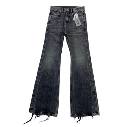 BALENCIAGA | バレンシアガ Flared Pants デニムパンツ ブラック【瀬戸大橋店】