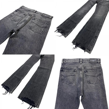 BALENCIAGA | バレンシアガ Flared Pants デニムパンツ ブラック【瀬戸大橋店】