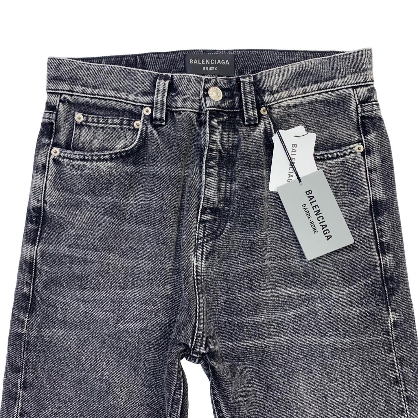 BALENCIAGA | バレンシアガ Flared Pants デニムパンツ ブラック【瀬戸大橋店】