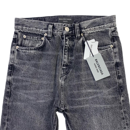 BALENCIAGA | バレンシアガ Flared Pants デニムパンツ ブラック【瀬戸大橋店】