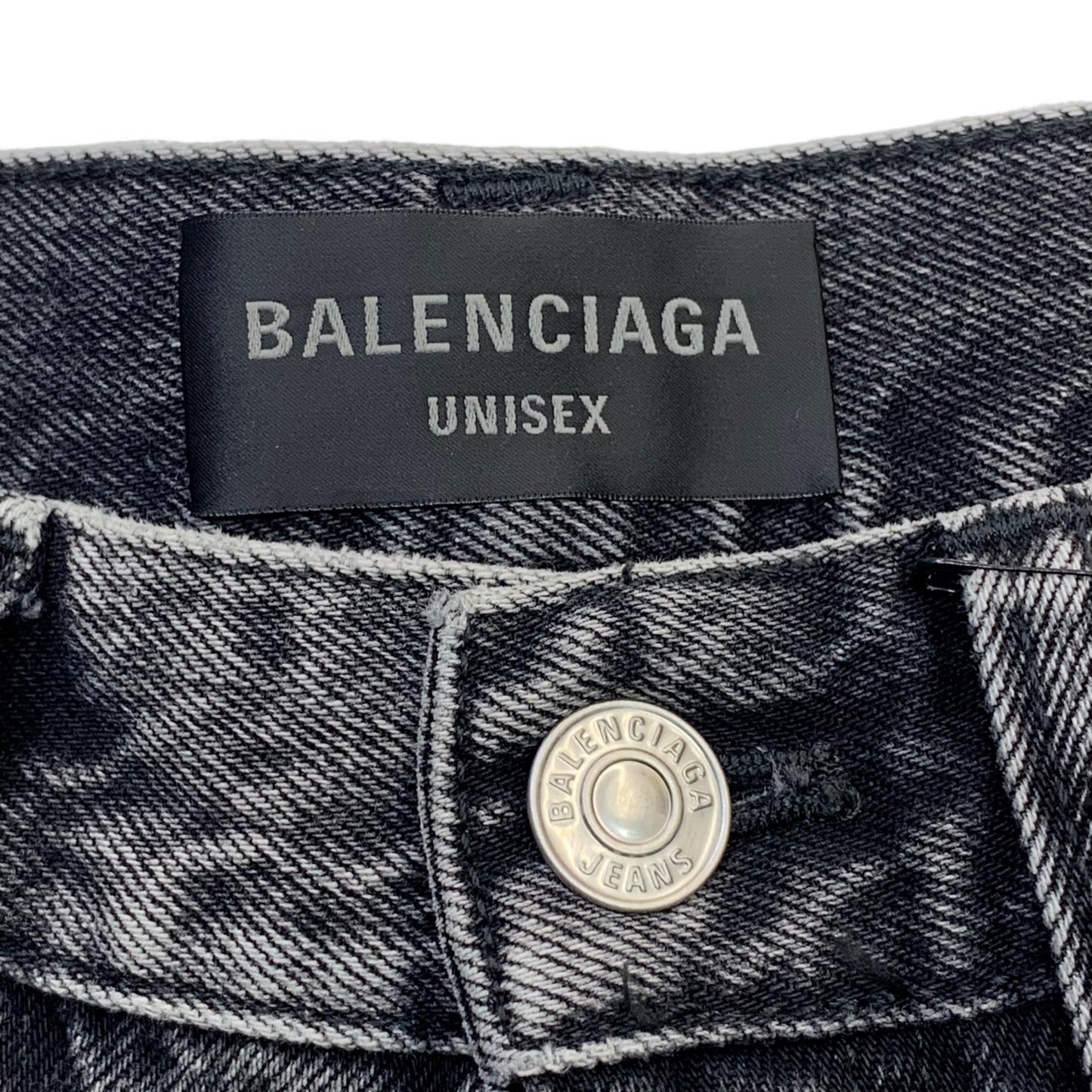 BALENCIAGA | バレンシアガ Flared Pants デニムパンツ ブラック【瀬戸大橋店】