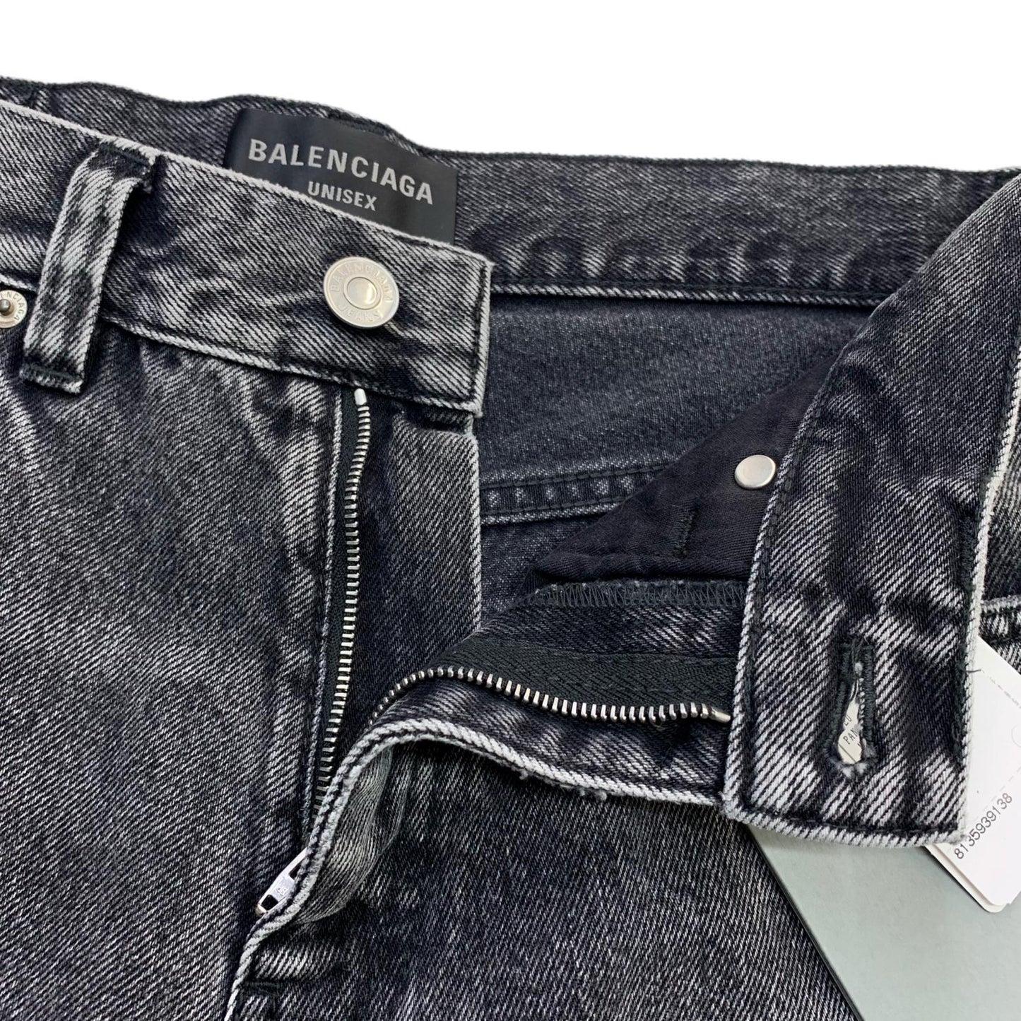 BALENCIAGA | バレンシアガ Flared Pants デニムパンツ ブラック【瀬戸大橋店】