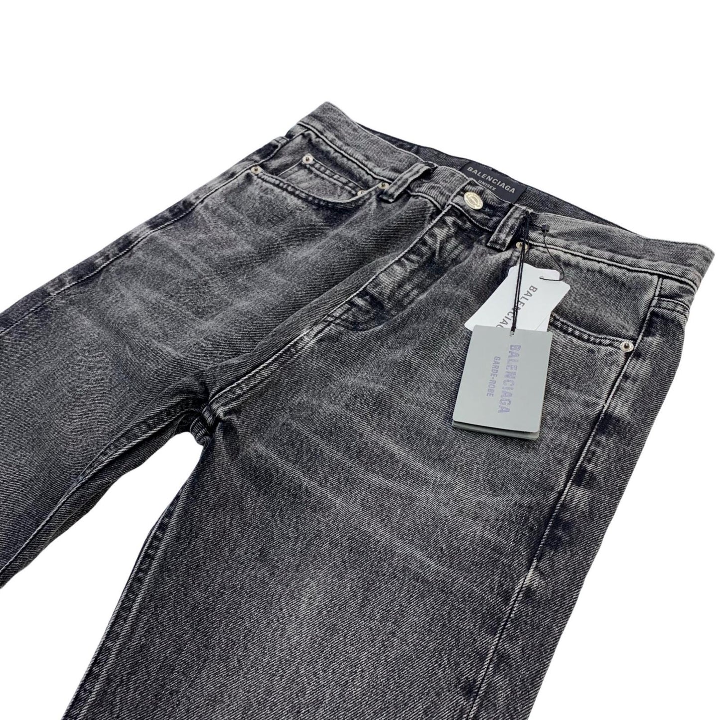 BALENCIAGA | バレンシアガ Flared Pants デニムパンツ ブラック【瀬戸大橋店】