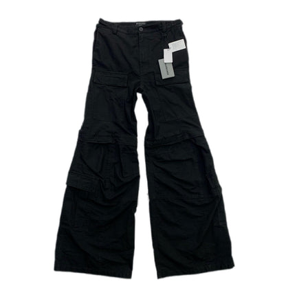BALENCIAGA | バレンシアガ Flared Cargo Pants パンツ ブラック【瀬戸大橋店】