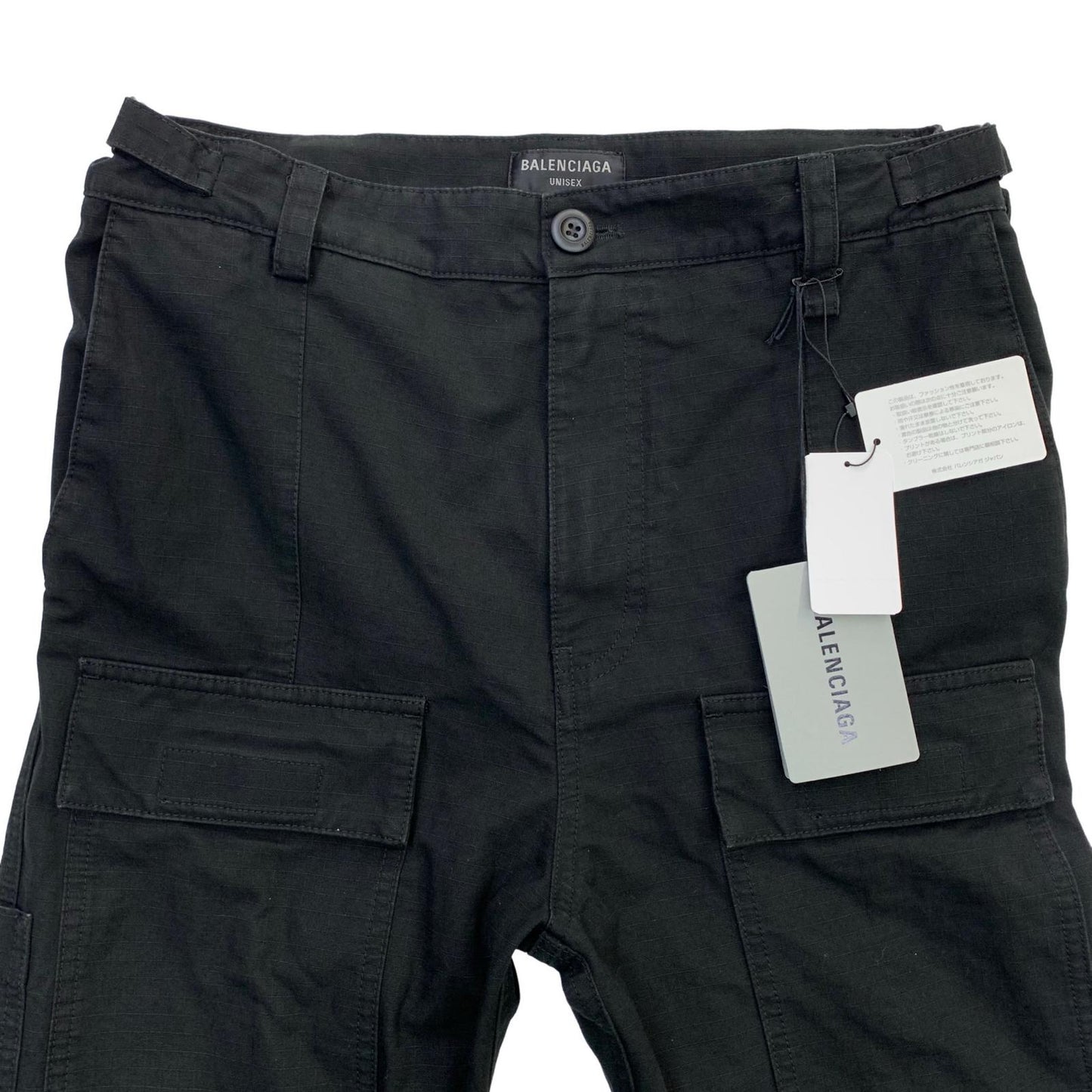 BALENCIAGA | バレンシアガ Flared Cargo Pants パンツ ブラック【瀬戸大橋店】