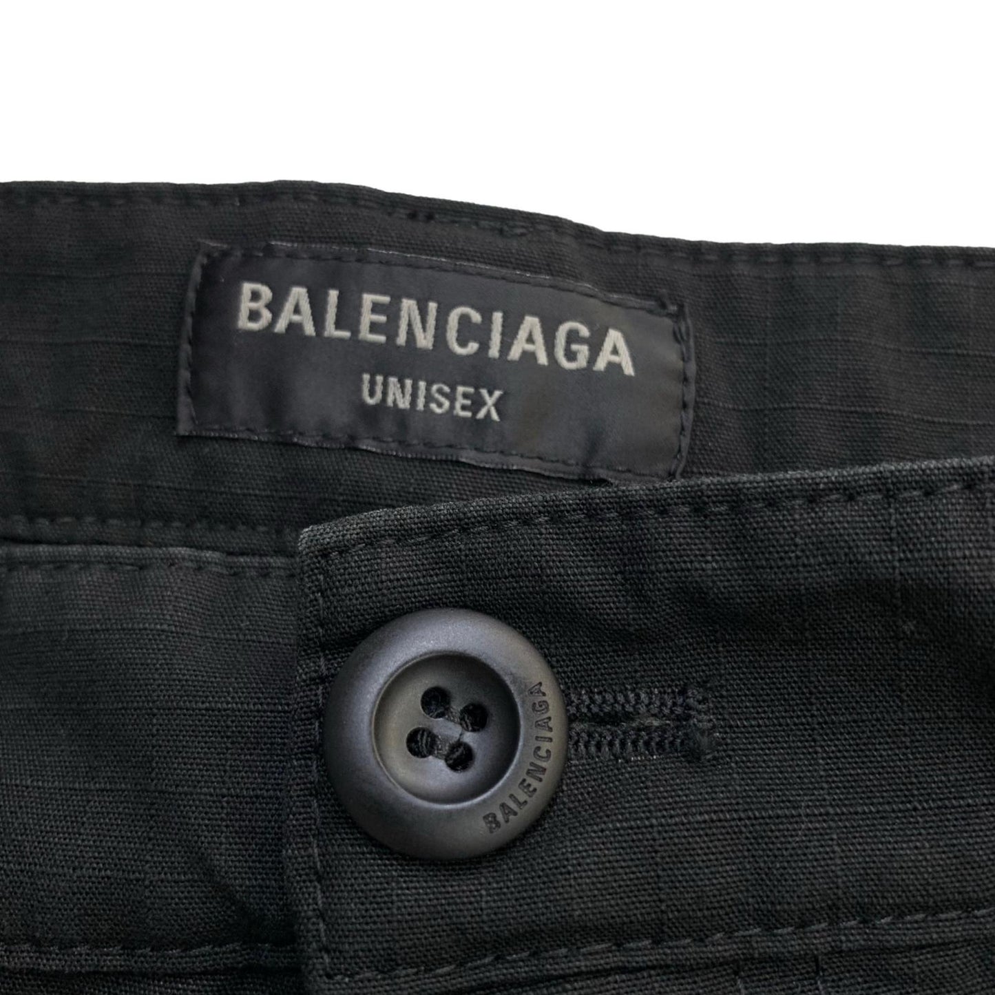 BALENCIAGA | バレンシアガ Flared Cargo Pants パンツ ブラック【瀬戸大橋店】