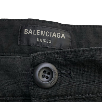 BALENCIAGA | バレンシアガ Flared Cargo Pants パンツ ブラック【瀬戸大橋店】