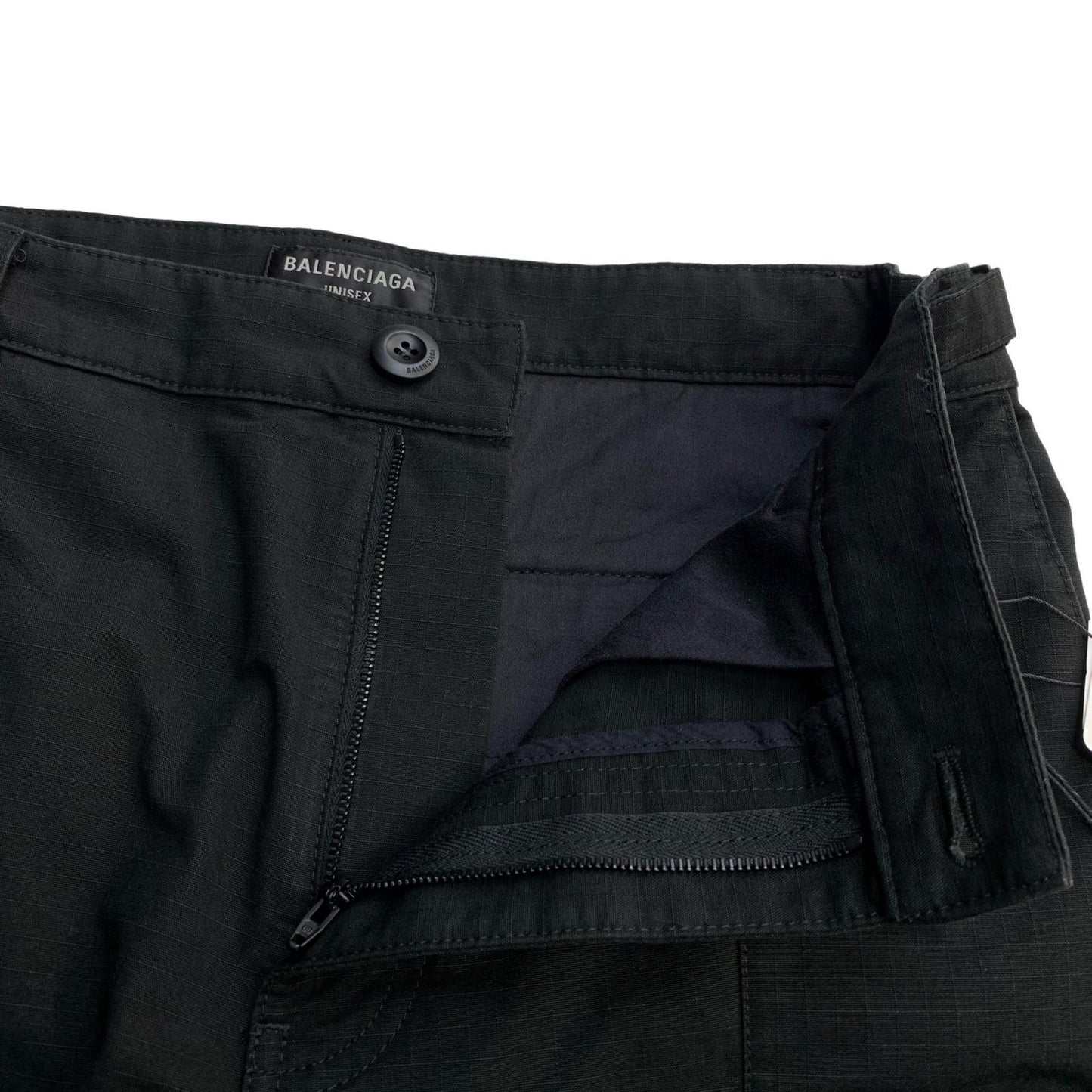 BALENCIAGA | バレンシアガ Flared Cargo Pants パンツ ブラック【瀬戸大橋店】