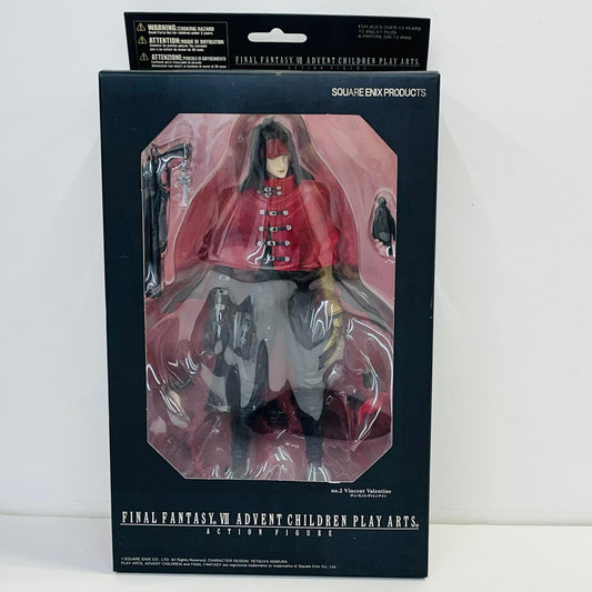 フィギュア 【リニューアル版(海外JAN併記)】PLAYARTSNo.2ヴィンセント・ヴァレンタイン「ファイナルファンタジーVIIアドベントチルドレン」アクションフィギュア ヴィンセント・ヴァレンタイン PLAY ARTS No.2【フィギュア】【加古川物流】